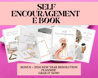 Self Encouragement EBook | Self Inspiration | Ebook | Workbook | Self Motivation | Goal Setting | Journal | Self Encouragement