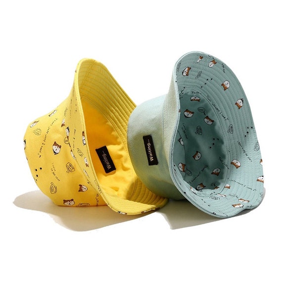 Dog Bucket Hat Reversible Bucket 