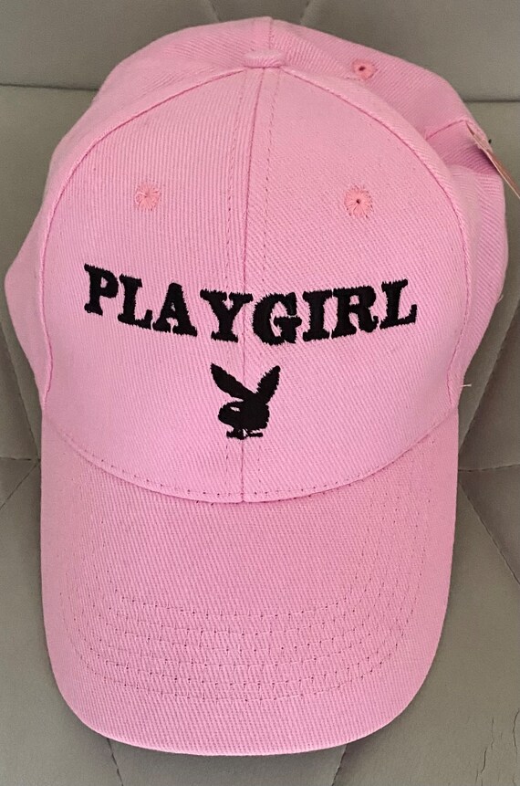 Playboy hat Pink Baseball Cap logo embroidered bunny rabbit head Adjustable Cap + Captivating Style | Adjustable Rabbit Head  main image 4