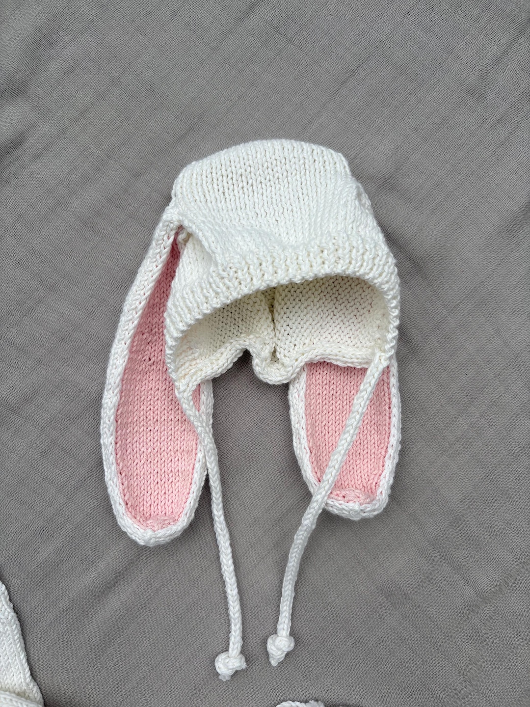 Baby Bunny Hat With Ears / Photo Prop Outfit - Etsy