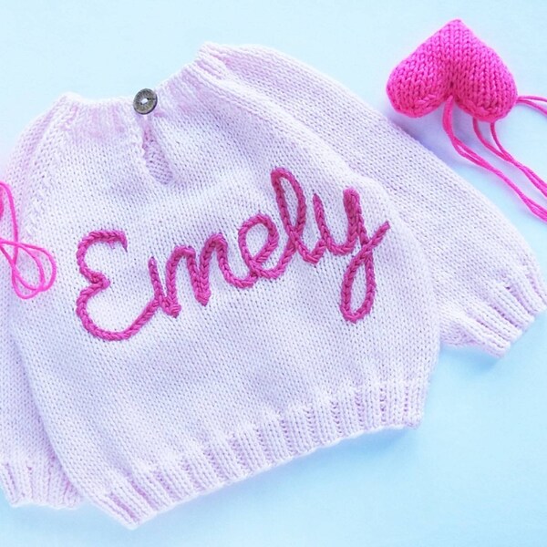 Knit Baby Sweater Etsy