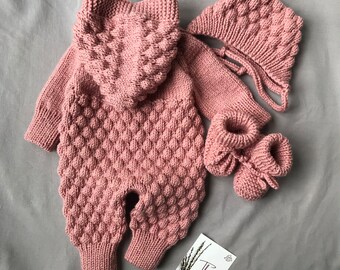 babytoly kimbell romper ポコポコ ニットロンパース babytoly/KIMBELL ROMPER - Boncouleur