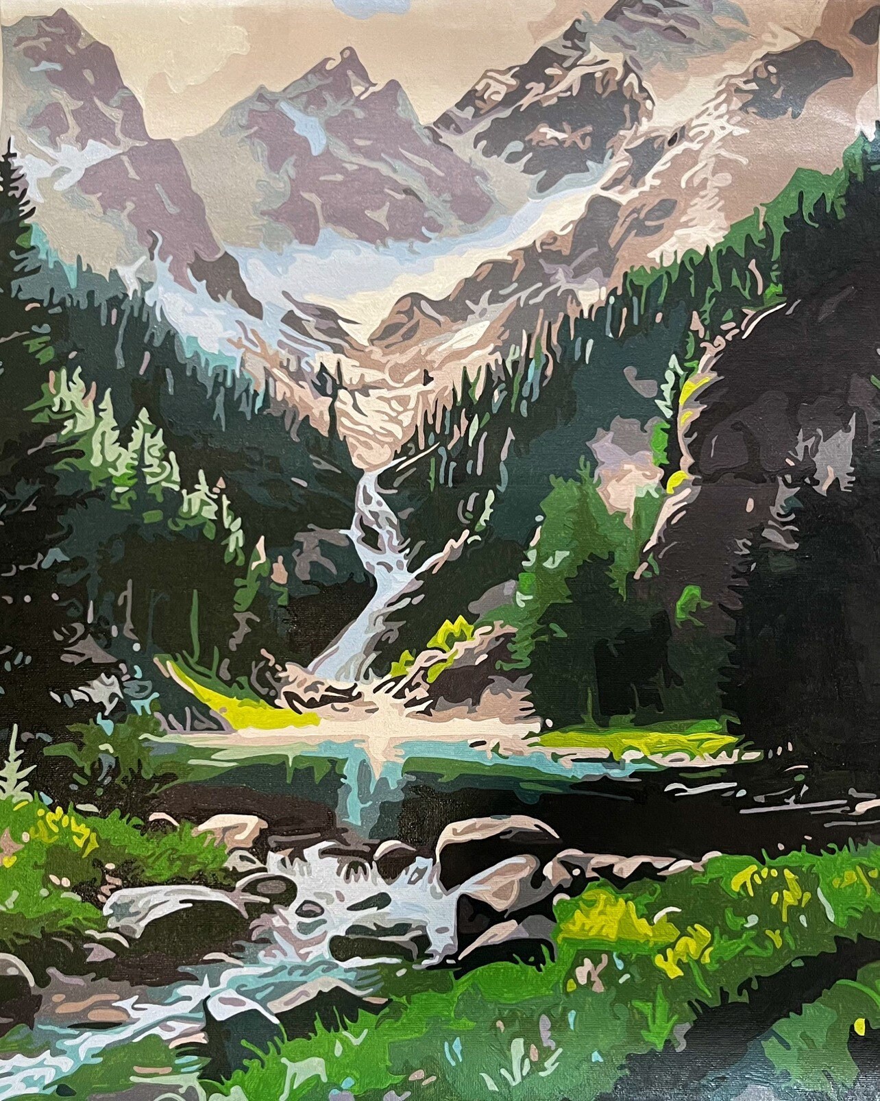 絵画 Mountain Waterfall il_fullxfull.4506284453_ax0t.jpg