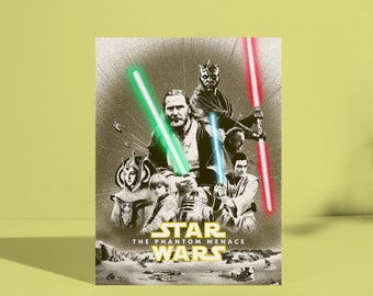 Star Wars: The Phantom Menace - Poster Print