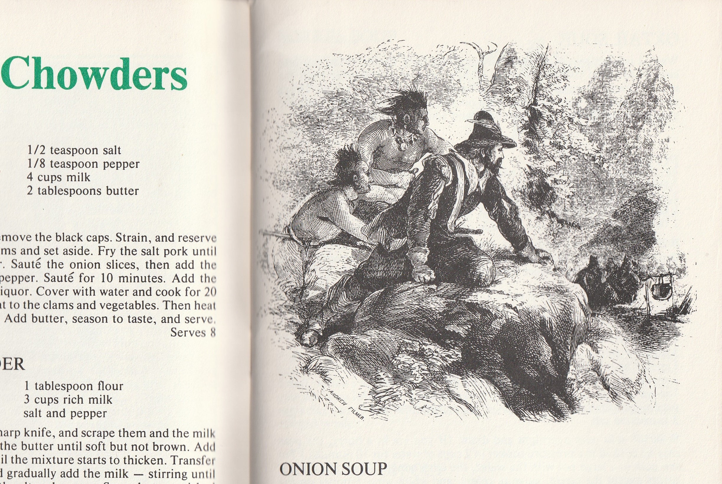 Old Farmer's Almanac Colonial Cookbook Recipes Sorrel Soup Brown Bread ...