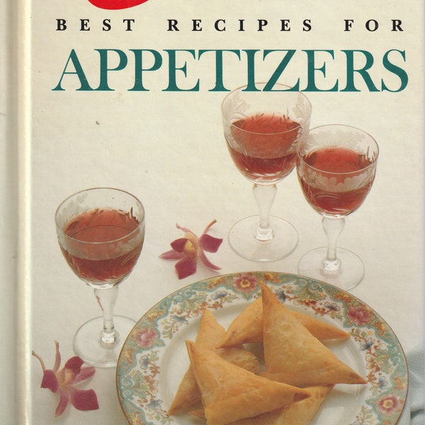 Best Recipes for Appetizers Betty Crocker Red Spoon Collection Over 100 Snacks Canapes Spreads First Courses Hardcover Cookbook
