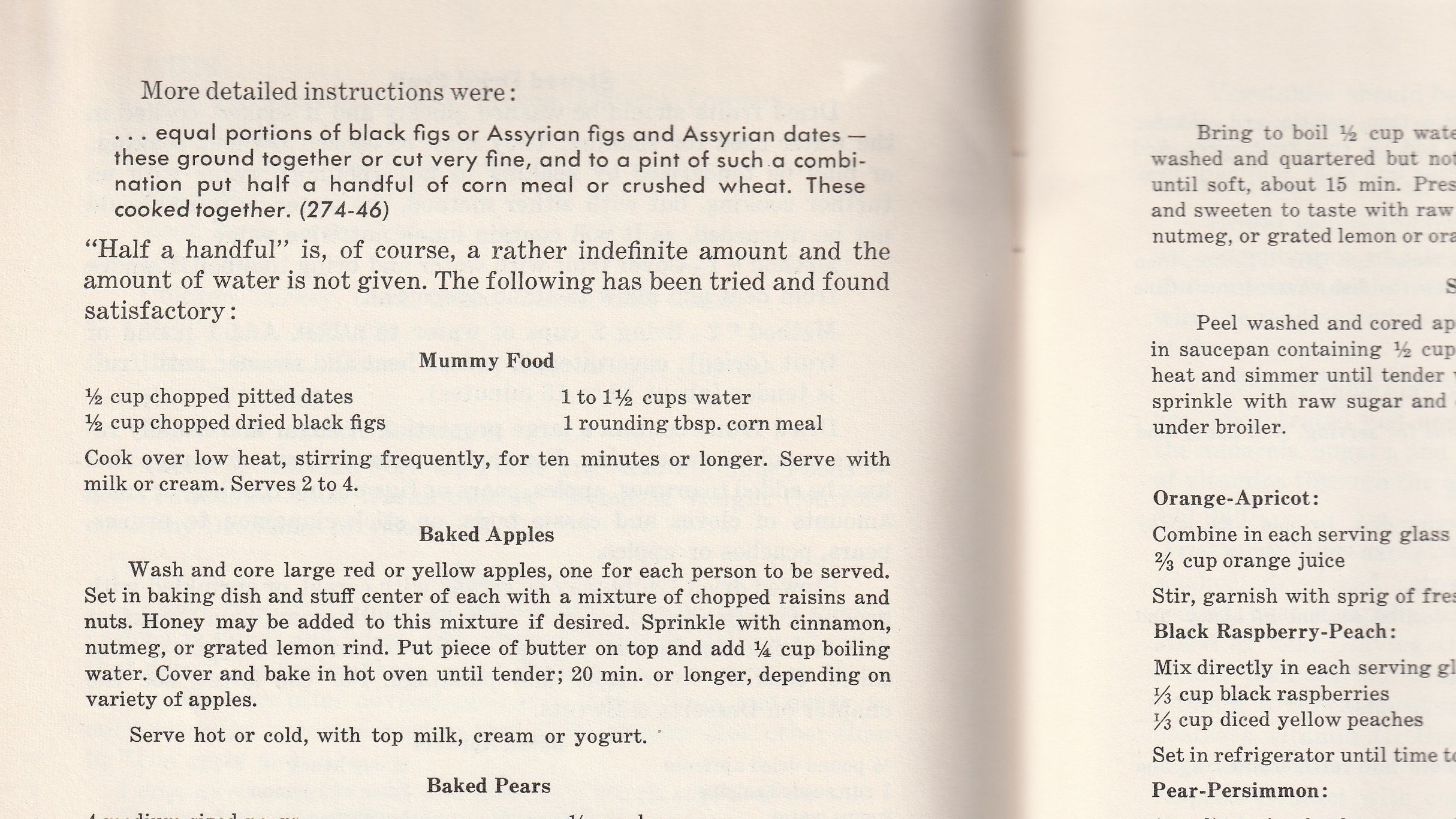 Diet Recipe Guide Based on the Edgar Cayce Readings Fruits and Etsy