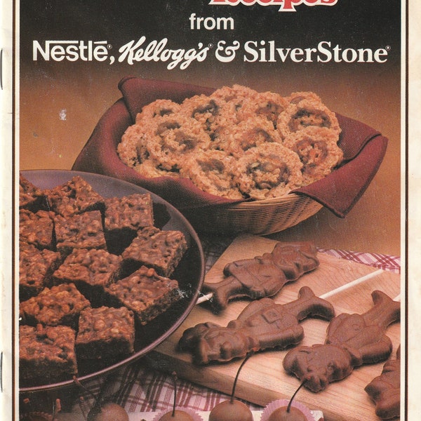 Candy Craft Recipes from Nestle Kellogg's Marshmallow Treats Snow Ball Crisps Date Nut Balls Cooking Pamphlet