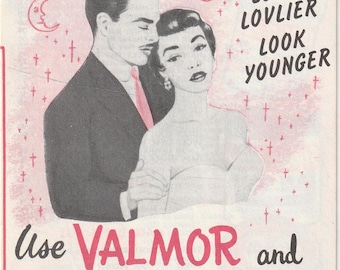 Beauty Aids for Men and Women from Valmor and Sweet Georgia Brown Cosmetic Advertising Brochure