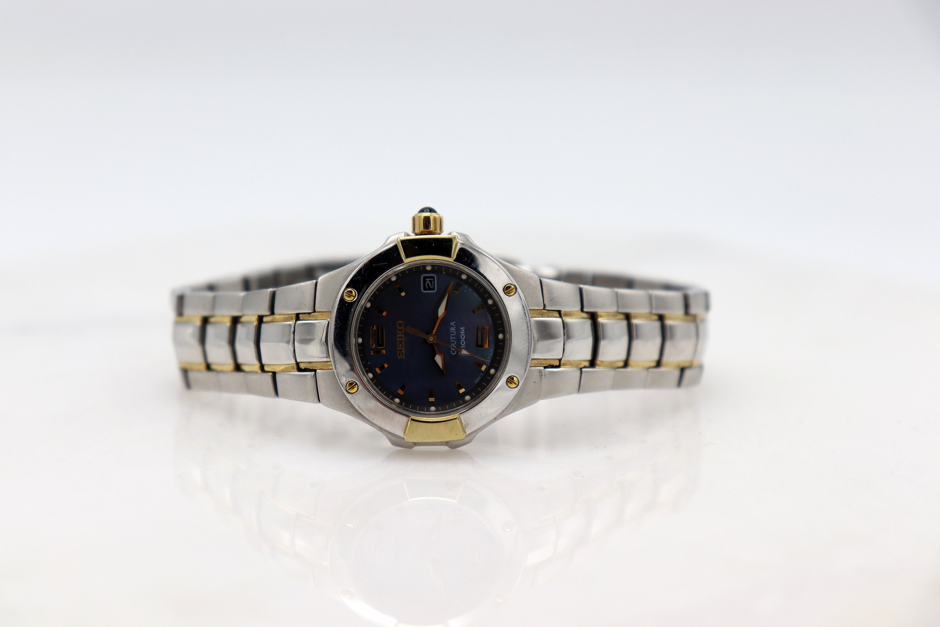 SEIKO COUTURA 7N82-0CA0 Quartz Watch Sapphire Crystal 100M - Etsy