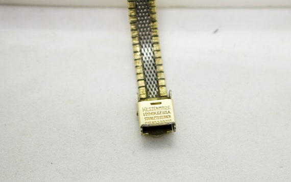 Vintage Wittnauer diamond 10kgold plated ladies w… - image 2