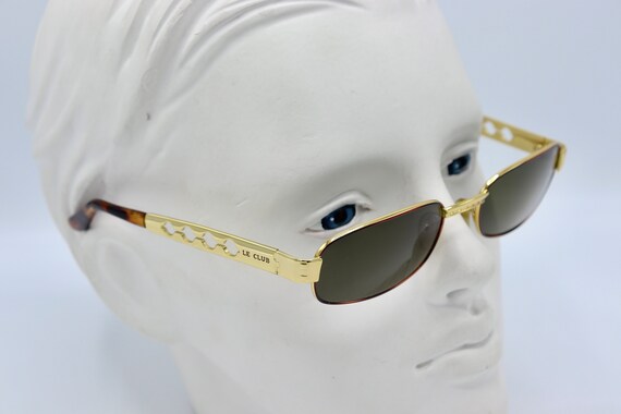 LE CLUB mod 1471 Vintage 90s sunglasses, NOS, mad… - image 4