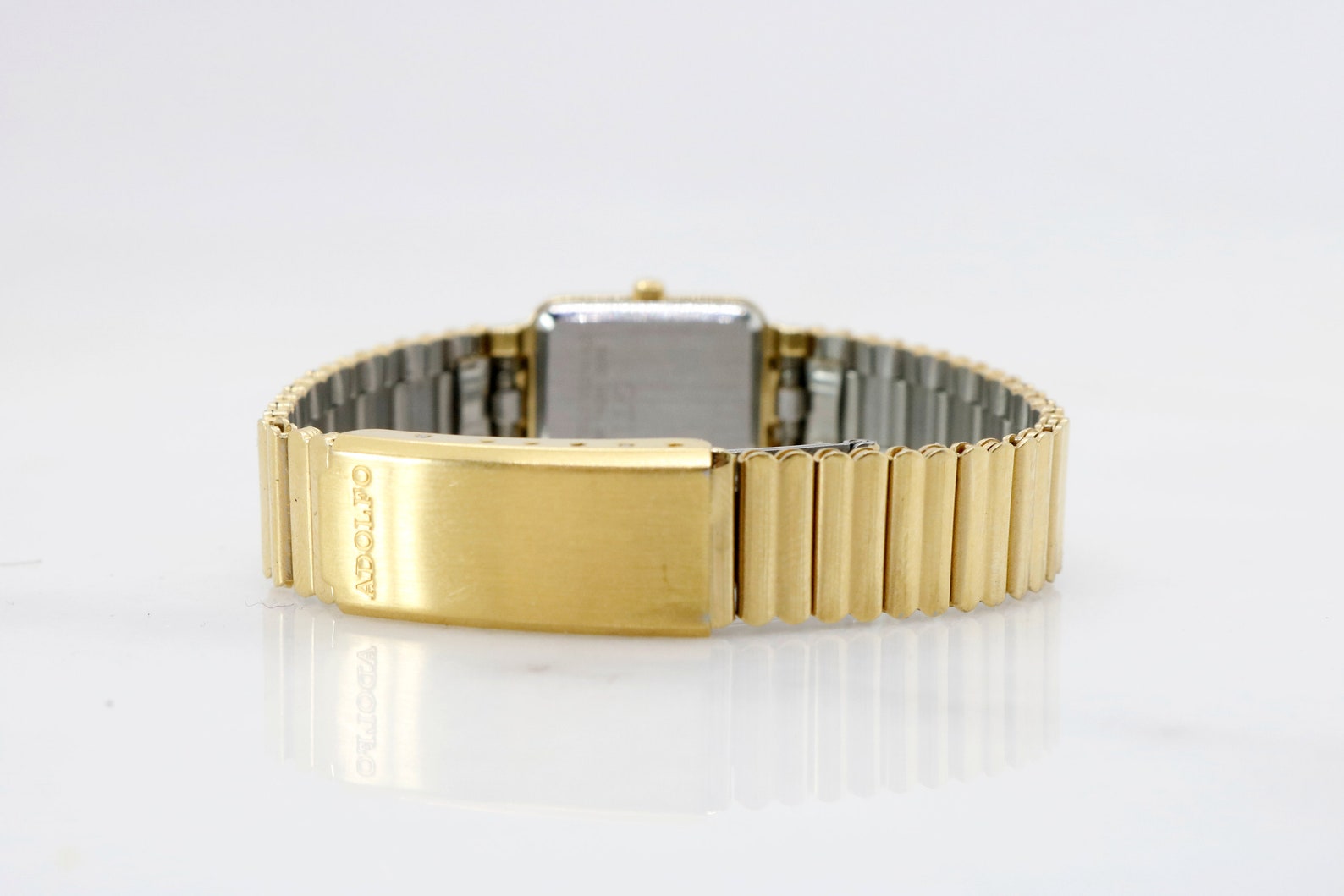 Adolfo GT1 Gold Tone Stainless Steel Diamond Quartz Watch - Etsy