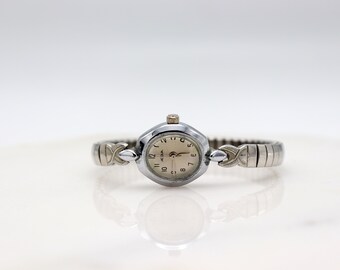 TIMEX ACQUA vintage watch, stainless watch, bracelet women watch,