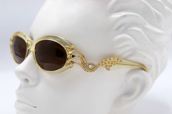 Vintage rhinestone on sale sunglasses