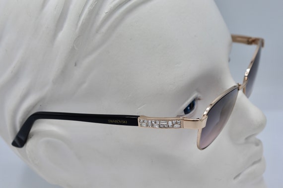SWAROVSKI Vintage Sunglasses, made in italy ,Vint… - image 6