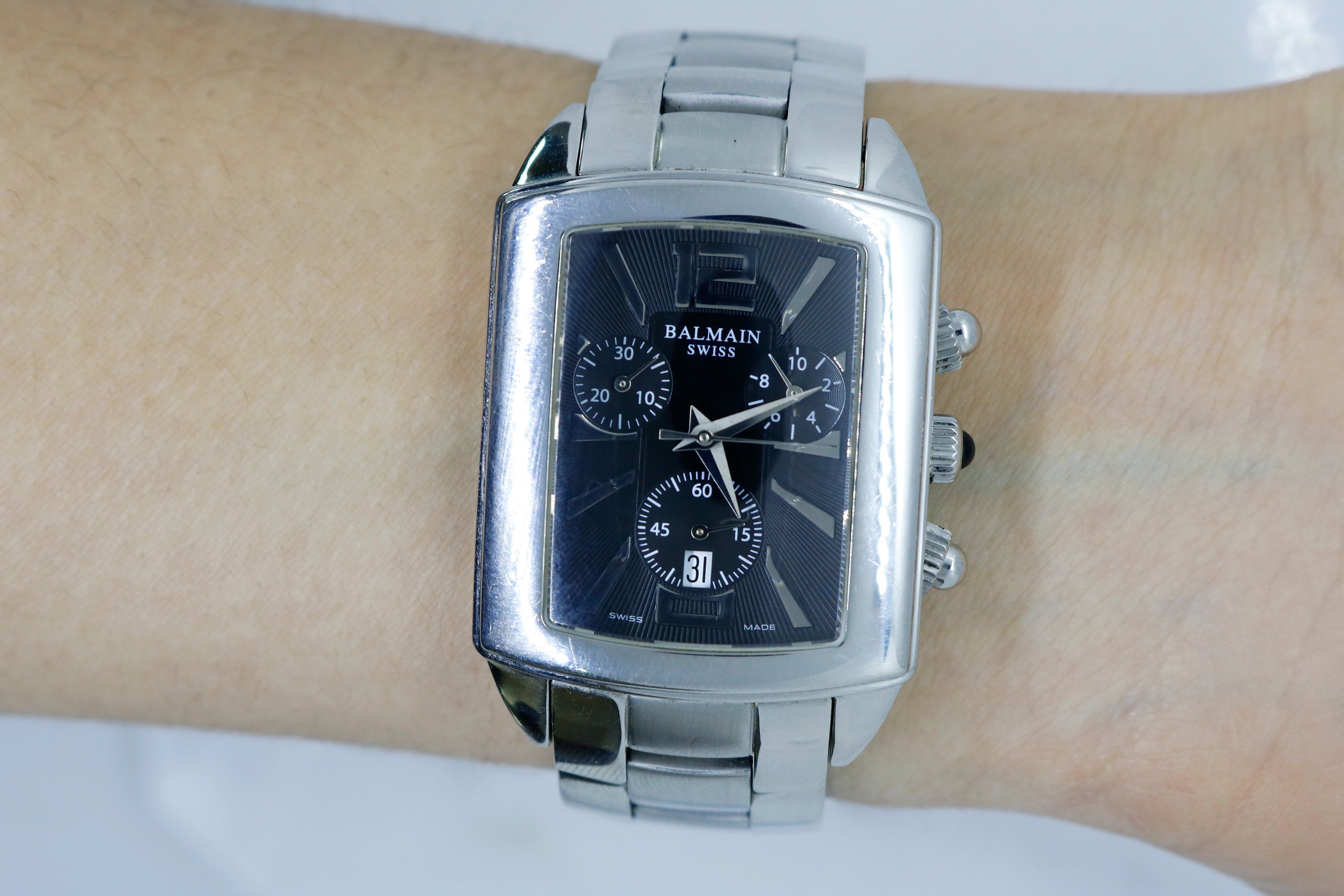BALMAIN Swiss Made Water Resistant 5 Atu Sapphire Pierre - Etsy