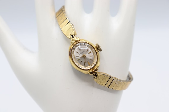 Waltham women's gold wrist watch cheap