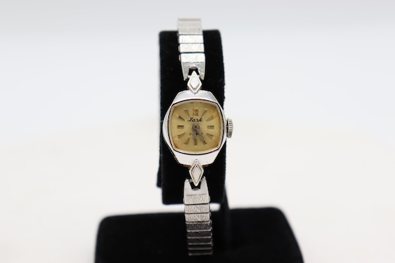 Benrus Lark Vintage Watch, 17 Jewels, Stainless S… - image 2