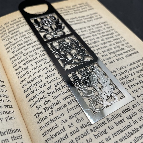 Beautiful Scottish Inspired Bookmark - Scottish Gift, Gift for Book Lover, Gift for Reader, Book Lover Gift, Celtic Gift, Avid Reader Gift