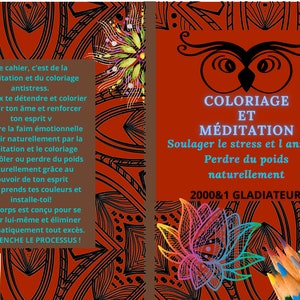 COLORING MEDITATION Relieve Stress and Anxiety Lose Weight Naturally