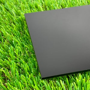 Black Acrylic Sheets. Glowforge 11.75" x 19", plexiglass