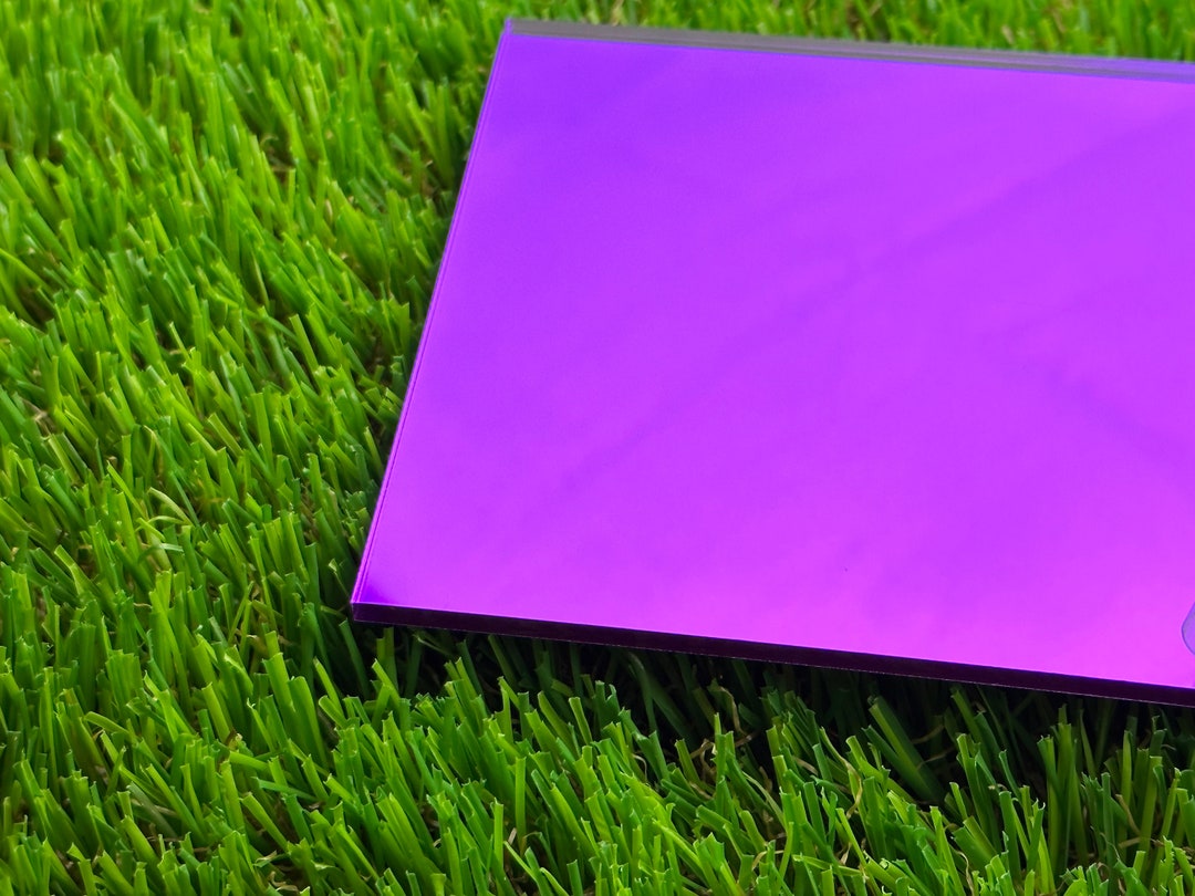 Purple Mirrored Acrylic Sheets. 11.75 X 19 EASY TO PEEL Etsy