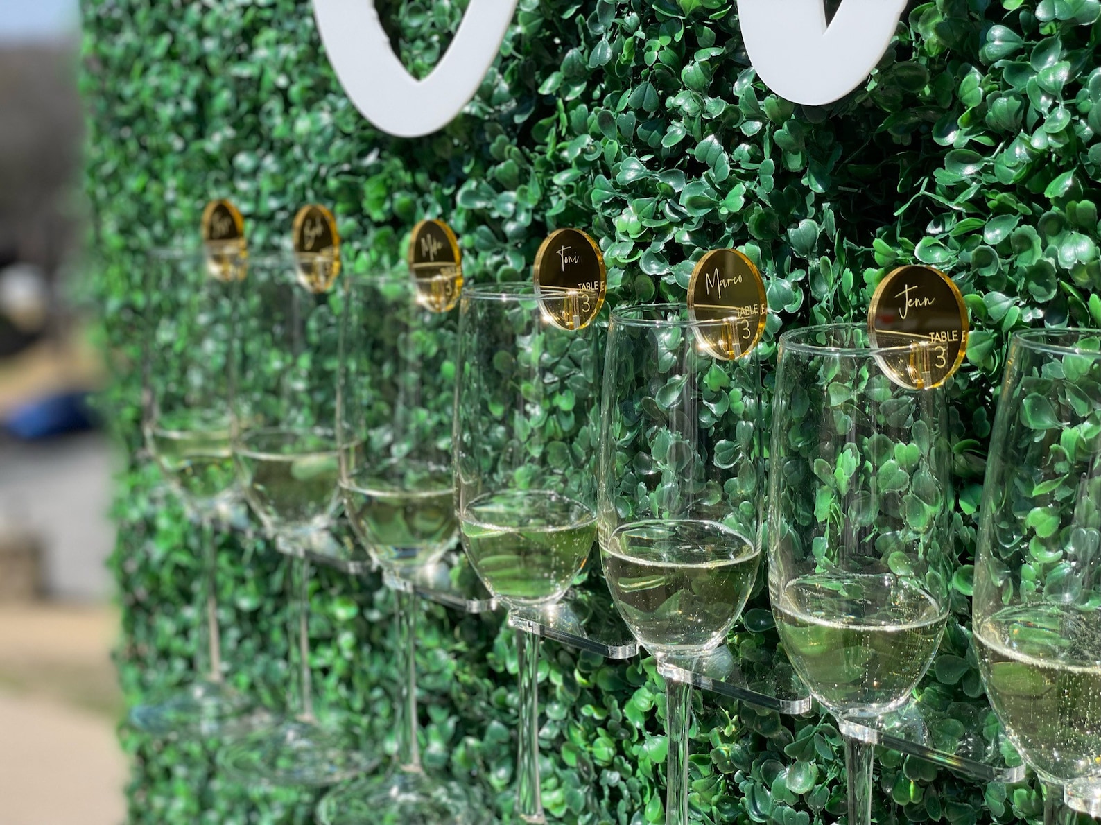 Acrylic Champagne Wall Flute Holder Holds 4 8 or 12 Etsy