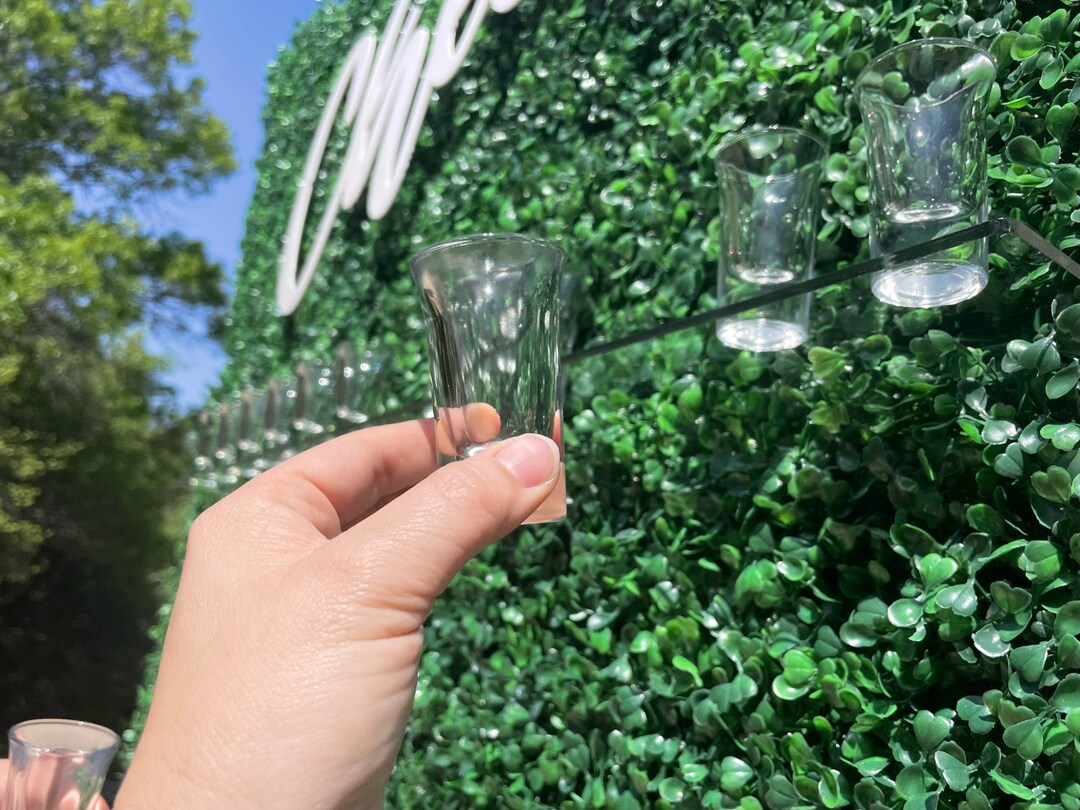 Acrylic Shot Glass Shelf Take A Shot Wall Display Etsy