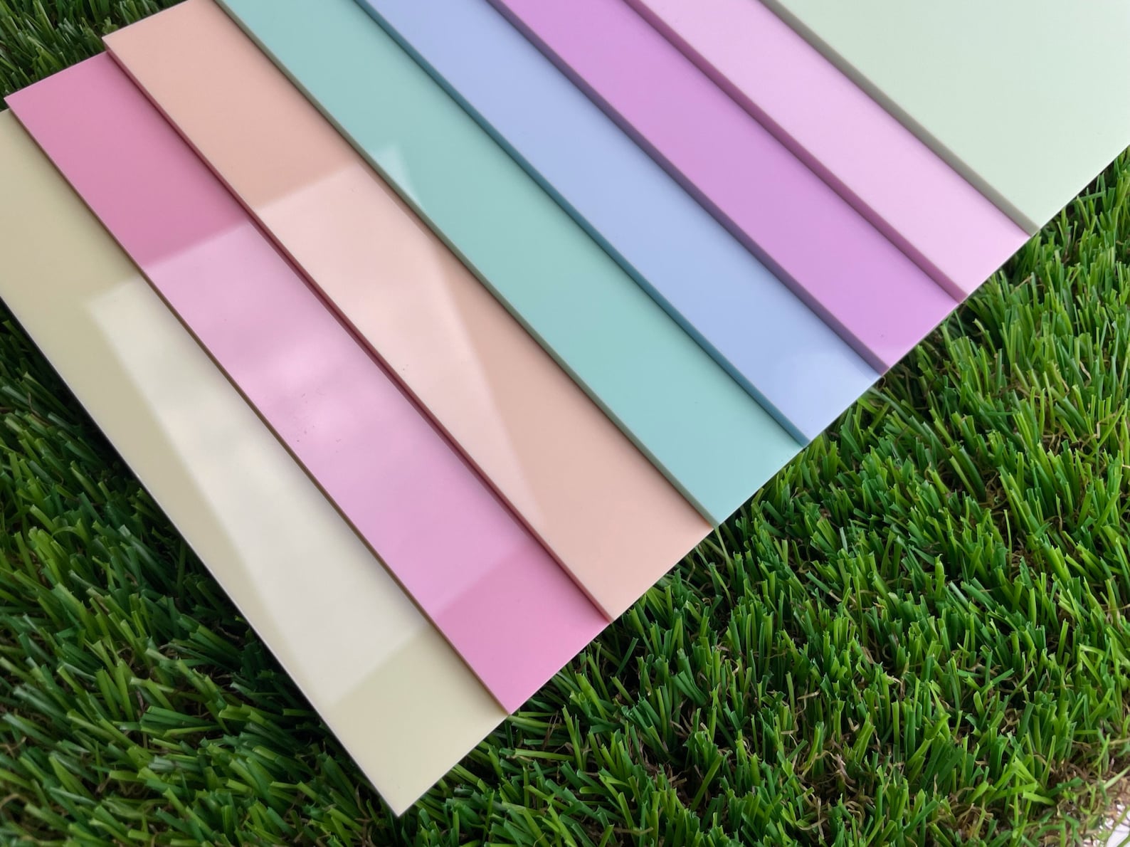 Whole Pack of Pastel Acrylic Sheets. Size Etsy UK