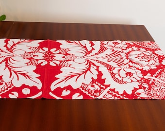 marimekko ヴィンテージテーブルクロス 赤 marimekko ヴィンテージテーブルクロス 赤 marimekko ヴィンテージ