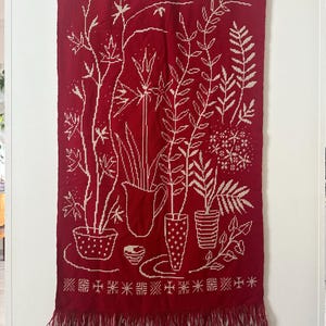 Traditional Finnish vintage wall hanging Design Maija Kolsi Mäkelä