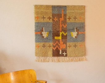 Traditional Finnish wall hanging, funky 40s