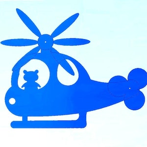Juguete de tablero de actividades con helicóptero / Actividad Montessori para niños pequeños / Archivos DXF, SVG, STL y CNC / Juguete de aprendizaje DIY / Descarga digital