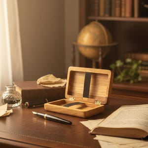 Cigarette wooden case, stl file , cnc wood router machine project, digital file, cigar holder