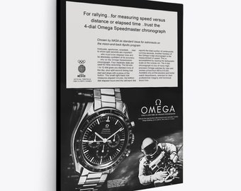Omega Poster,vintage Omega Poster,omega Speedmaster Poster