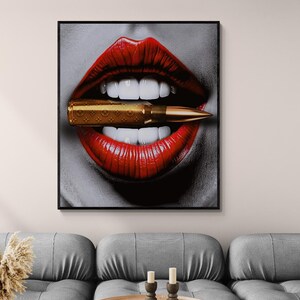 Bullet wall art, money poster, luxury wall art, luxury poster, modern wall art, streetwear art, fashion art poster, streetwear poster