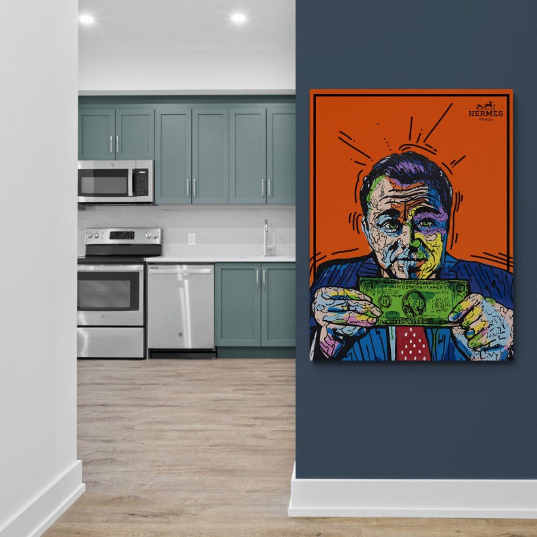 The Wolf of Wall Street Art Wolf of Wall Street Poster Etsy