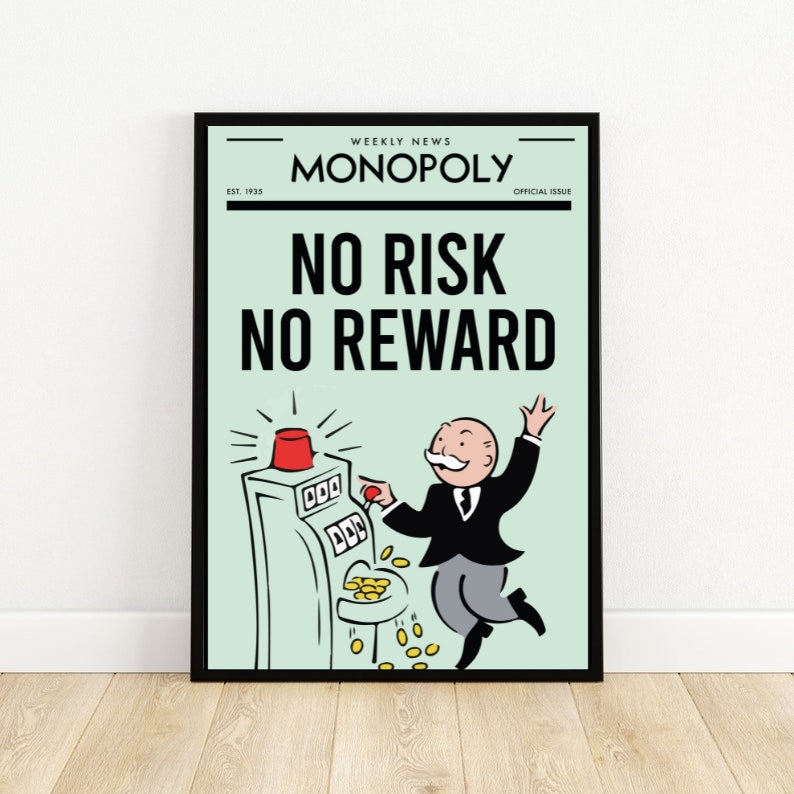 Alec Monopoly Grafitti Set Of 6/Monopoly Canvas Motivation/ Motivation de bureau/Alec Monopoly Poster/ art mural imprimable/ art motivationnel image 3