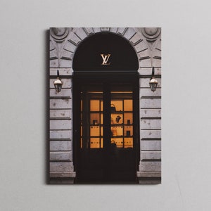 LV Building Fashion Poster  Fashion Wall Art – Postermod