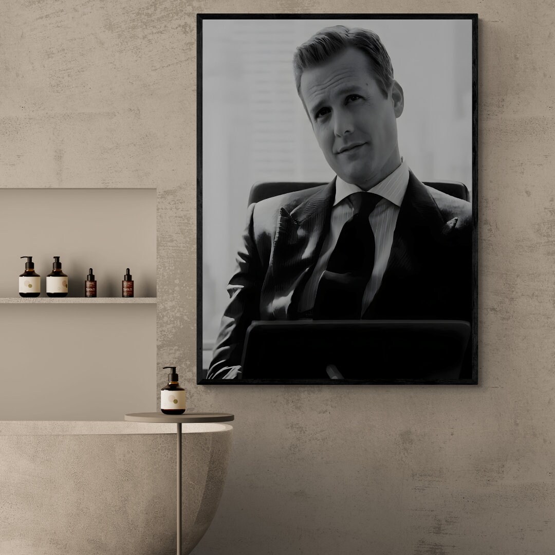 Harvey Specter Poster harvey Specter Art Harvey Specter Etsy