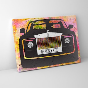 rolls royce poster,rolls royce painting, rolls royce art, rolls royce artwork,rolls royce car painting,rolls royce canvas,motivational art