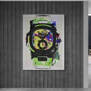 Patek-Wandkunst, Patek-Kunstwerk, Luxusuhren-Poster, Geschenkideen für Uhrenliebhaber, Luxusuhren-Kunst, Patek Philippe-Poster, Patek Philippe-Kunst