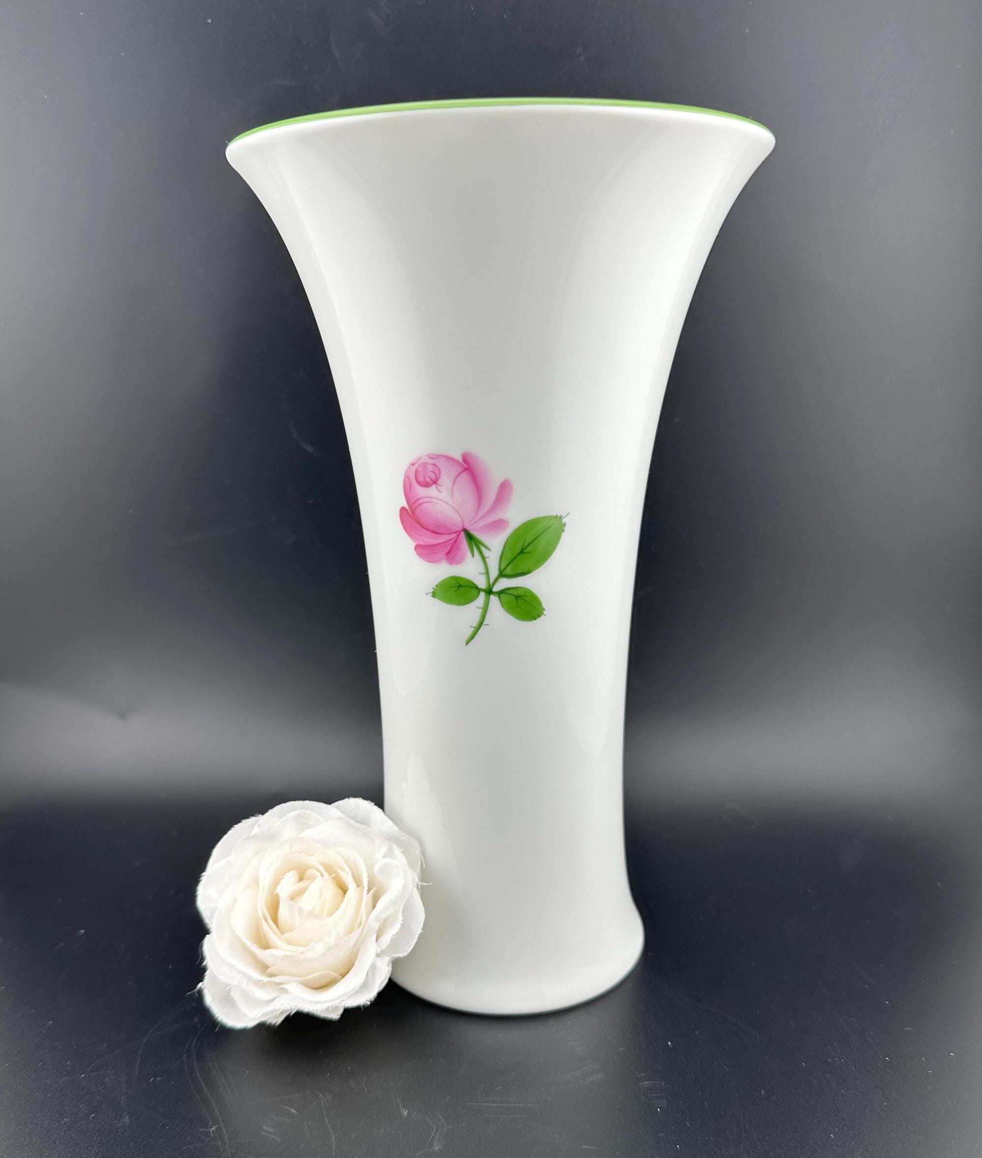 ヘレンド ウィーンの薔薇 アウガルテン ウィンナーローズ 花瓶 レア