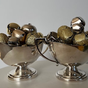 G.Rockford EPNS Sugar and Creamer Set/Art Deco Mid Century Modern Sugar and Creamer