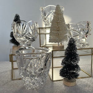 Crystal Votive Candle  Holder/Vintage Waterford, Gorham, Lodz and Party Lite Crystal Candle Holder