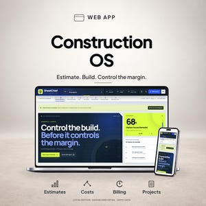 Contractor Estimate and Job Costing App, Construction Proposal, Project Budget, Progress Billing, Construction Management Software