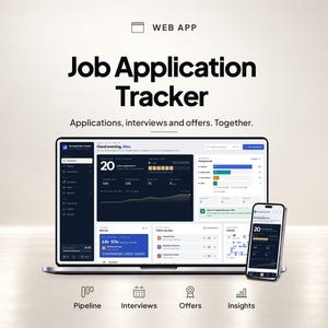 Aplicación de seguimiento de solicitudes de empleo, rastreador de búsqueda de empleo, rastreador de empleos, rastreador de entrevistas, planificador de búsqueda de empleo, planificador de carrera, rastreador de ofertas de empleo
