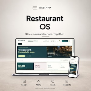 Restaurant Inventory & Food Cost Calculator Web App | Local Download