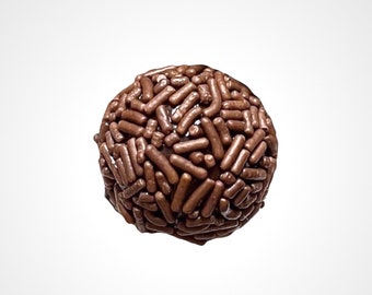 Dark Chocolate Organic Gourmet Brazilian Brigadeiros - Condensed Milk Gourmet Truffles